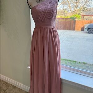 Elegant AZAZIE PINK  One-Shoulder Dress